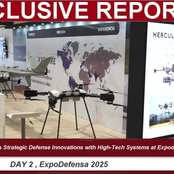 At ExpoDefensa 2025, Colombian Company Black Squares presents full-spectrum drone systems tailored for ISR and tactical operations