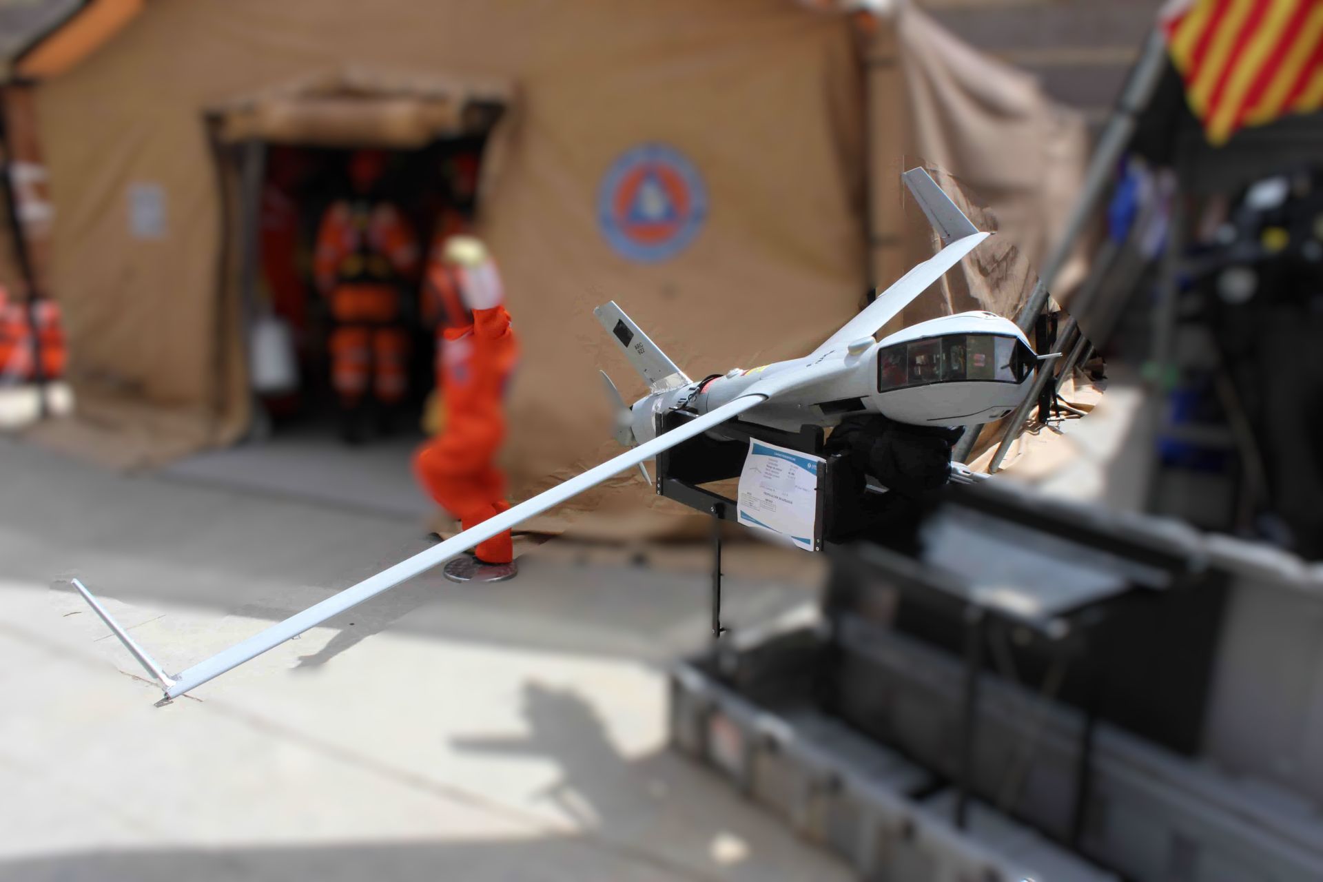 Colombia is spotlighting the ScanEagle drone at Expodefensa 2025, presenting it as a steady maritime surveillance tool that helps the Navy track criminal networks and secure its coastlines (Picture Source: Army Recognition Group)