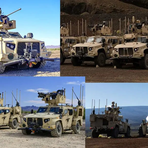 The U.S. Marine Corps has begun fielding full-rate production MADIS-equipped JLTVs, giving maneuver units a mobile, integrated defense against drones and low-flying air threats during expeditionary operations (Picture Source: DVIDS)