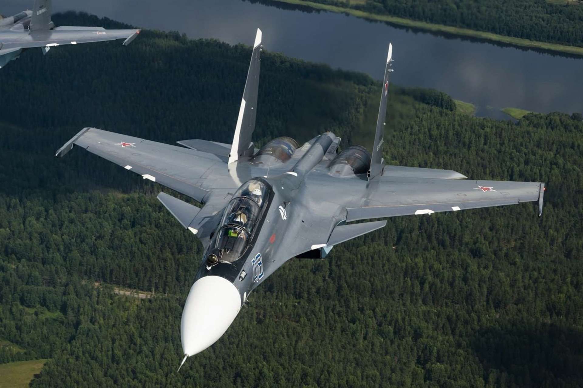 The Su-30 is a Russian twin-engine, multirole fighter jet capable of air superiority, ground attack, and long-range missions, known for its agility, advanced avionics, and extended combat endurance (Picture Source: RussianPlanes/Valentin Lozovik)