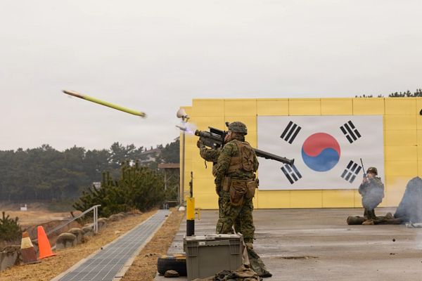 U.S. and South Korean Marines sharpened their ability to shoot down low-flying threats with live Stinger missile fire, reinforcing front-line air defense readiness on the Korean Peninsula (U.S. Marines Corps)