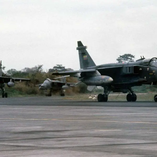 Ecuador ordered a total of twelve SEPECAT Jaguars in 1974, comprising ten single-seat Jaguar ES export variants and two Jaguar EB two-seat trainers, as well as three Jaguar GR.1s from the UK in 1991 to replace attrition losses and maintain squadron strength. (Picture source: Ecuadorian Air Force)