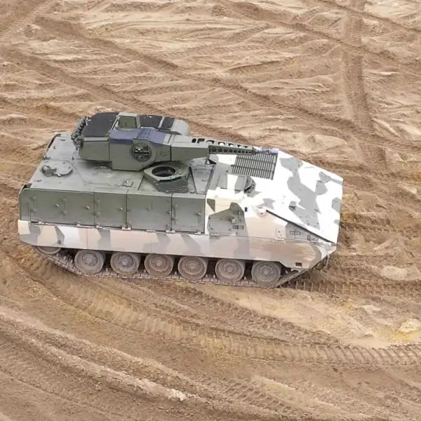 The Boxer Tracked RCT-30 IFV integrates a fully stabilized MK30-2/ABM 30 mm automatic weapon system, already used by the Puma SPz, with a rate of fire of 200 rounds per minute and a combat distance up to 3,000 m. (Picture source: KNDS)