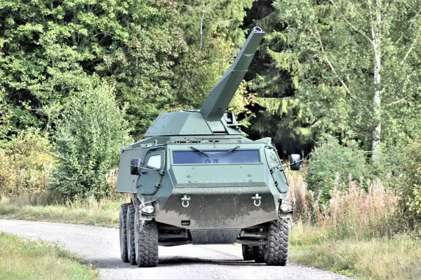 Germany’s Patria 6x6 offers fast protected mobility with an 8.5 tonne payload, plus variants with remote weapon stations and the NEMO 120 mm turreted mortar for rapid indirect fire, replacing ageing Fuchs vehicles in NATO formations (Picture source: Patria).