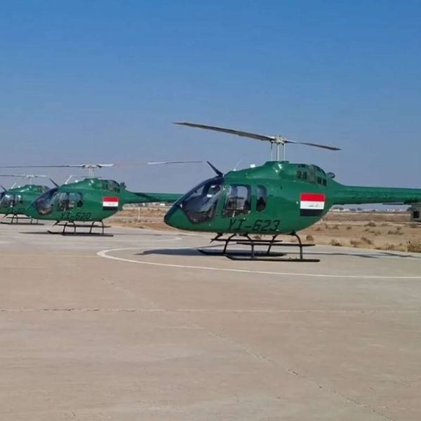 The Bell 505 Jet Ranger X delivers advanced glass-cockpit avionics, FADEC-controlled Safran engines, and agile handling for Iraq’s new generation of Army Aviation pilots, providing a modern platform for training, reconnaissance, and light utility missions (Picture source: IACC).