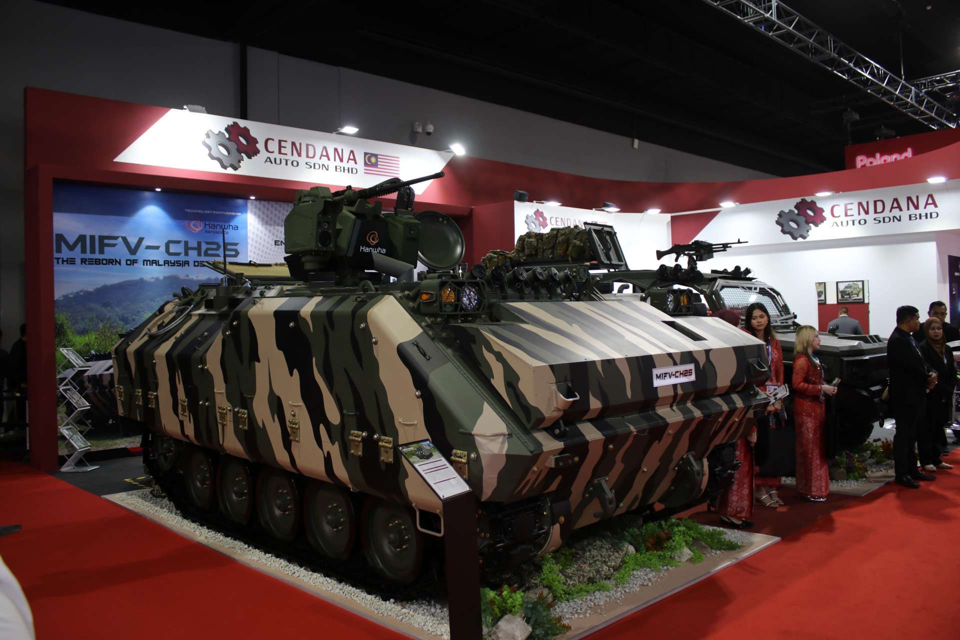 Malaysia’s unveiling of the MIFV-CH25 at DSA 2026 highlights a practical upgrade strategy to extend the combat effectiveness of its aging K200-based tracked IFV fleet through improved protection, sensing and mobility (Picture Source: Army Recognition Group)