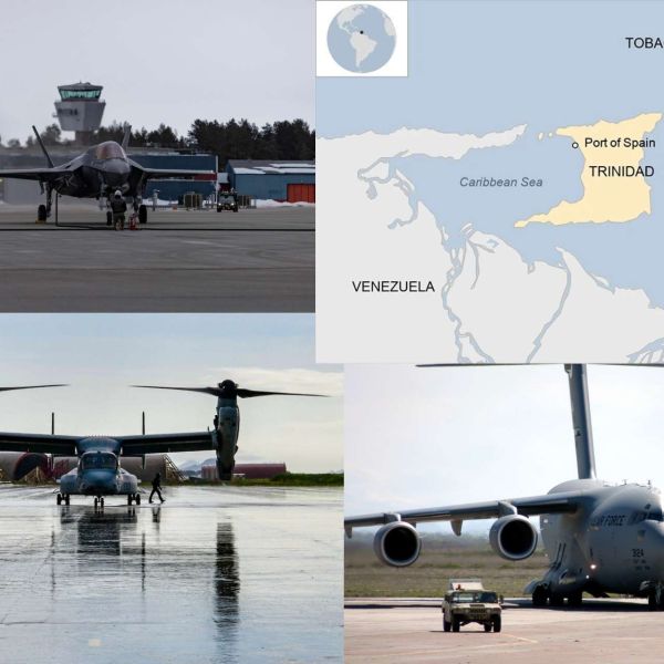Trinidad and Tobago has authorized US military aircraft to transit through its airports, a move seen as a precautionary security measure as regional tensions linked to Venezuela continue to draw closer attention (Picture Source: BBC / DVIDS)