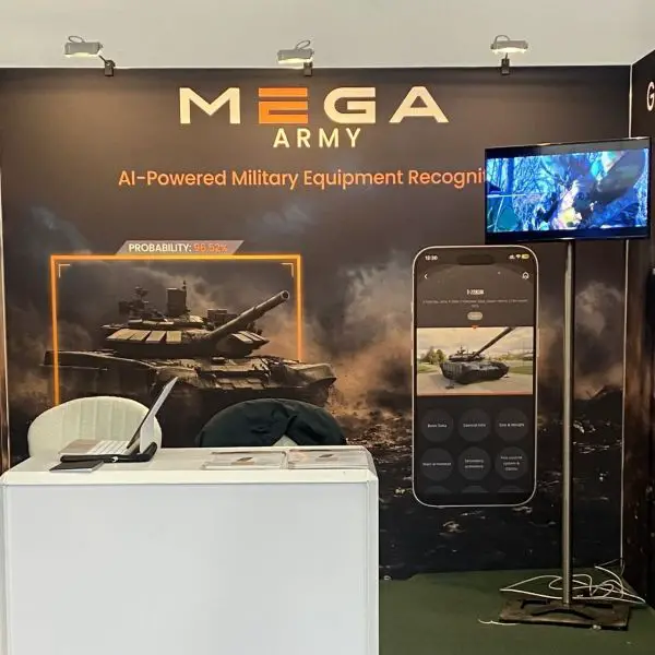 The booth of IDDEA during its first international defense exhibition at BEDEX 2026 (Picture source: ArmyRecognition)