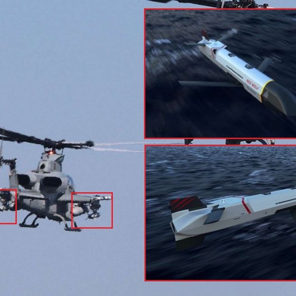 The U.S. Marine Corps has successfully tested L3Harris Technologies Red Wolf from an AH-1Z Viper, demonstrating a low-altitude, below-radar-horizon launch that engaged a target at long range with a cruise-missile-class weapon (Picture Source: L3Harris Technologies)