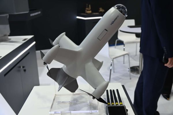 Novasky used DSA 2026 in Kuala Lumpur to introduce its KC300 system, a compact four-cell launcher deploying high-speed kinetic interceptor drones to give Southeast Asian forces a low-cost, rapid-response option against short-range UAV threats (Picture Source: Army Recognition Group)