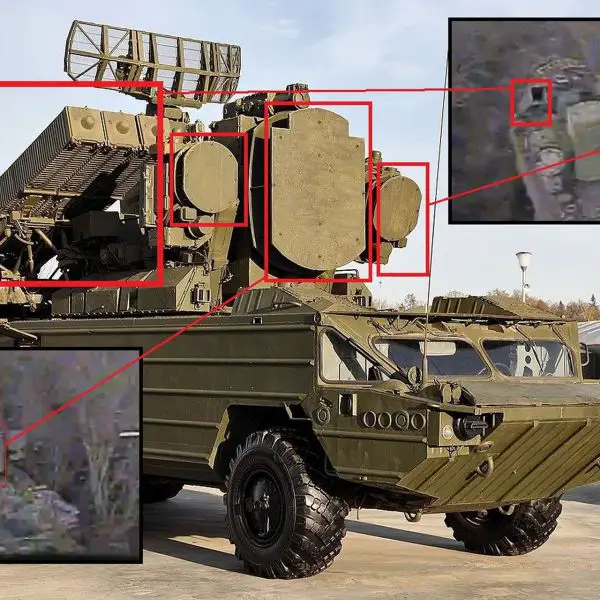 Ukrainian FPV operators released new footage showing their drone destroying a Russian Osa AKM short-range air defense system, a hit that points to ongoing gaps in Russia’s frontline protection (Picture Source: Vitaly Kuzmin / Ukraine’s 413th Regiment)