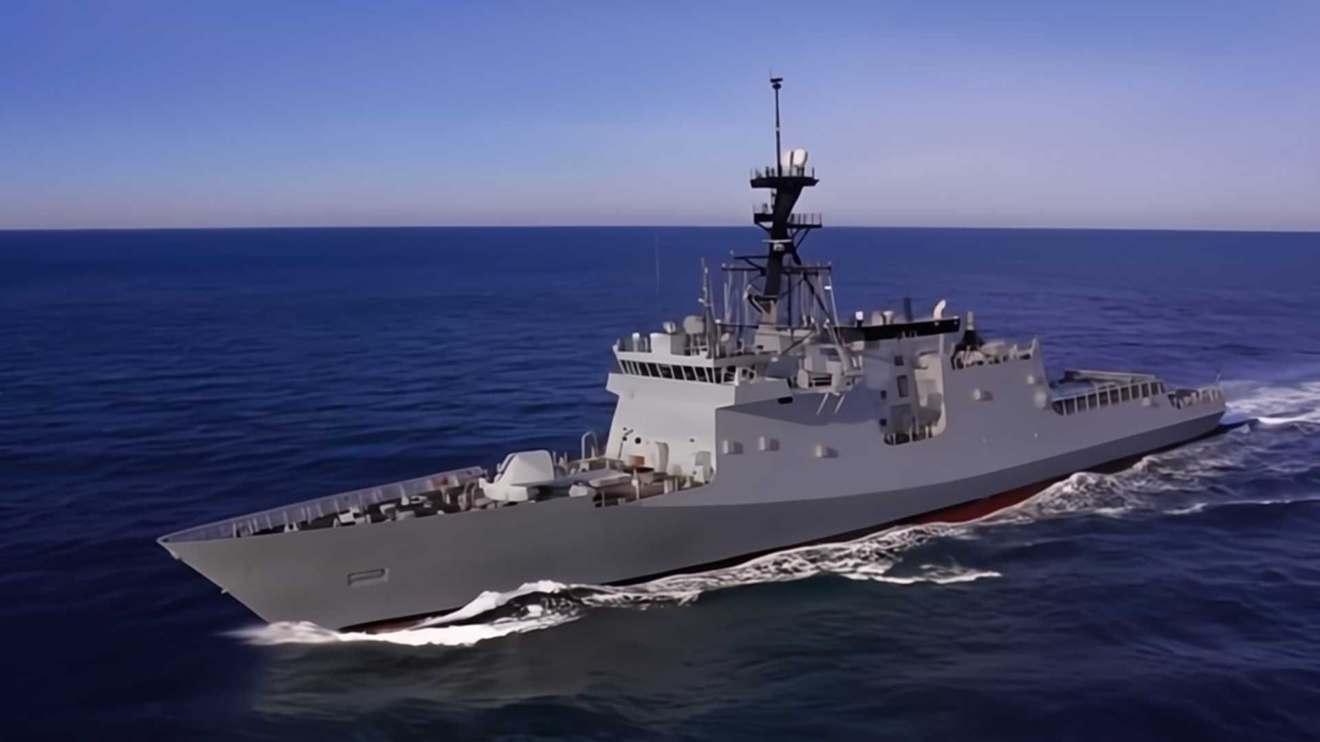 The FF(X), derived from the Coast Guard’s Legend-class National Security Cutter (NSC), will be the first conventional guided-missile frigate class to serve in the U.S. Navy since the last Oliver Hazard Perry-class frigate was decommissioned in 2015. (Picture source: HII)