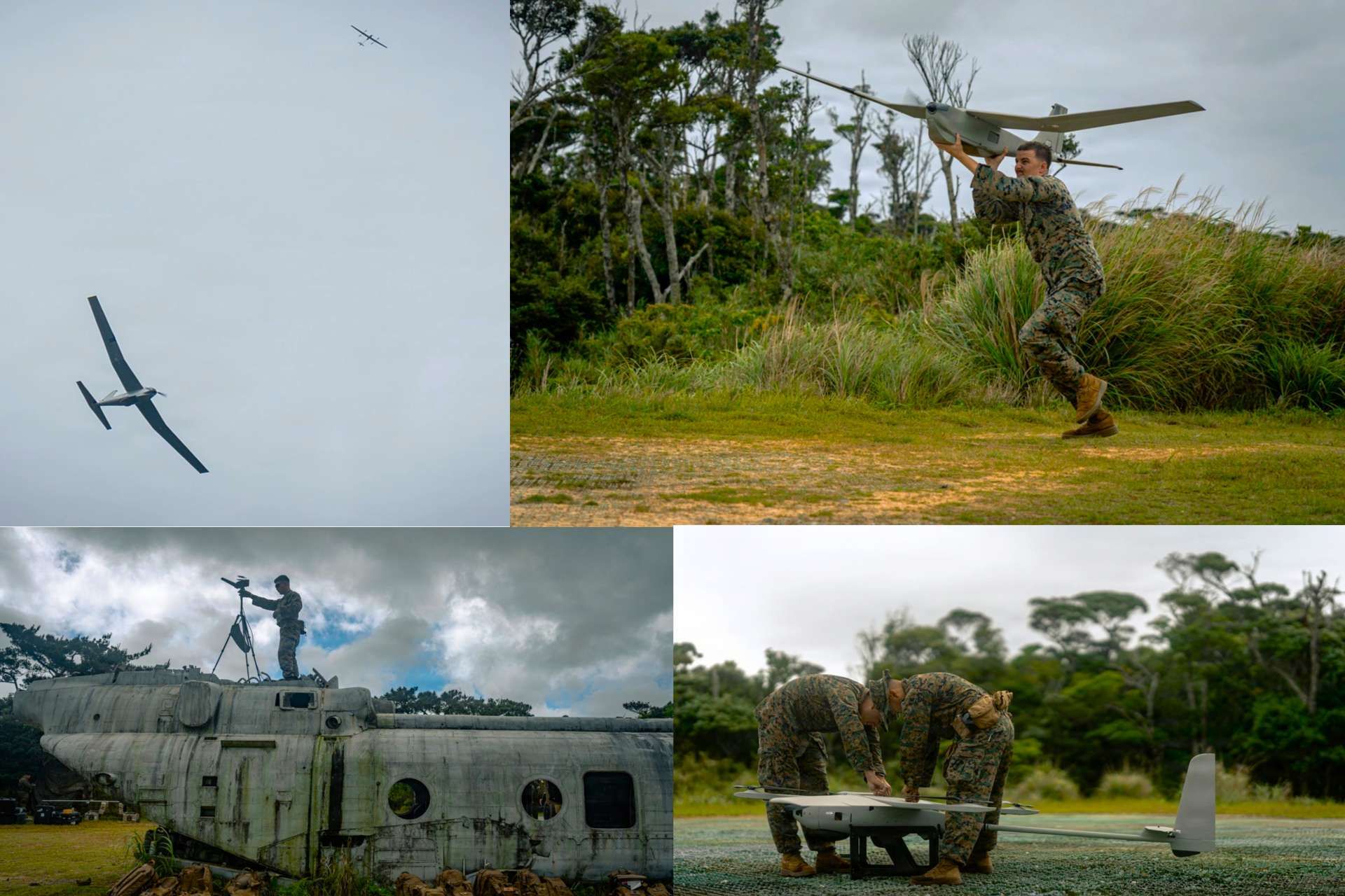 U.S. Marines conducted first-time jungle drone operations at Camp Gonsalves, Okinawa, training operators to detect concealed enemy forces and strengthen reconnaissance capabilities for future Indo-Pacific missions (Picture Source: U.S. Marines / Edited By Army Recognition Group)