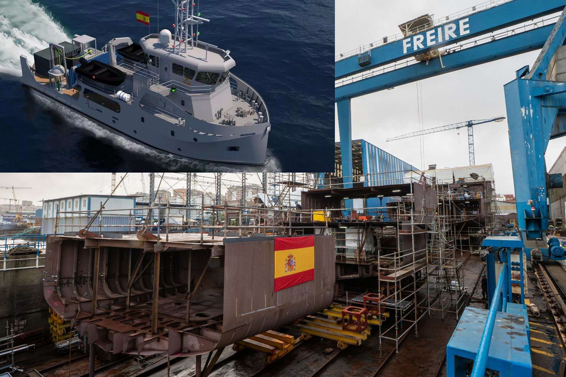 The keel laying of the NC 739 is therefore more than the start of a hull: it signals a shift in the way Spain approaches underwater training and intervention (Picture Source: Spanish Navy) 