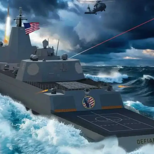 The Trump-class battleship is projected to measure between 260 and 270 meters in length, with a beam of 32 to 35 meters, making it slightly longer than the Japanese battleship Yamato, which measured 263 meters overall. (Picture source: US Navy)