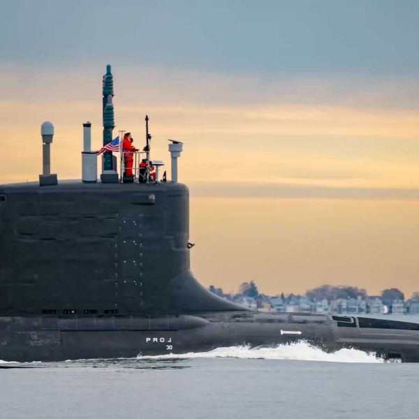 The SSN-799, the first submarine named after the state of Idaho, has a submerged displacement of about 7,800 tonnes, a length of 115 meters, a beam of 10.4 meters, and a draft of 9.8 meters. (Picture source: GD Electric Boat)