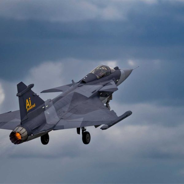 Saab JAS 39 Gripen-E — a modern multirole fighter developed for high-threat environments, featuring advanced radar, long-range Meteor missiles, and electronic warfare systems.