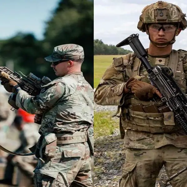 The U.S. Army’s new M250 light machine gun delivers high-energy 6.8×51 mm firepower with a lighter chassis, suppressor-optimized design, and integrated use of the XM157 fire-control optic, giving squads greater lethality and precision at extended ranges (Picture source: U.S. DoW).