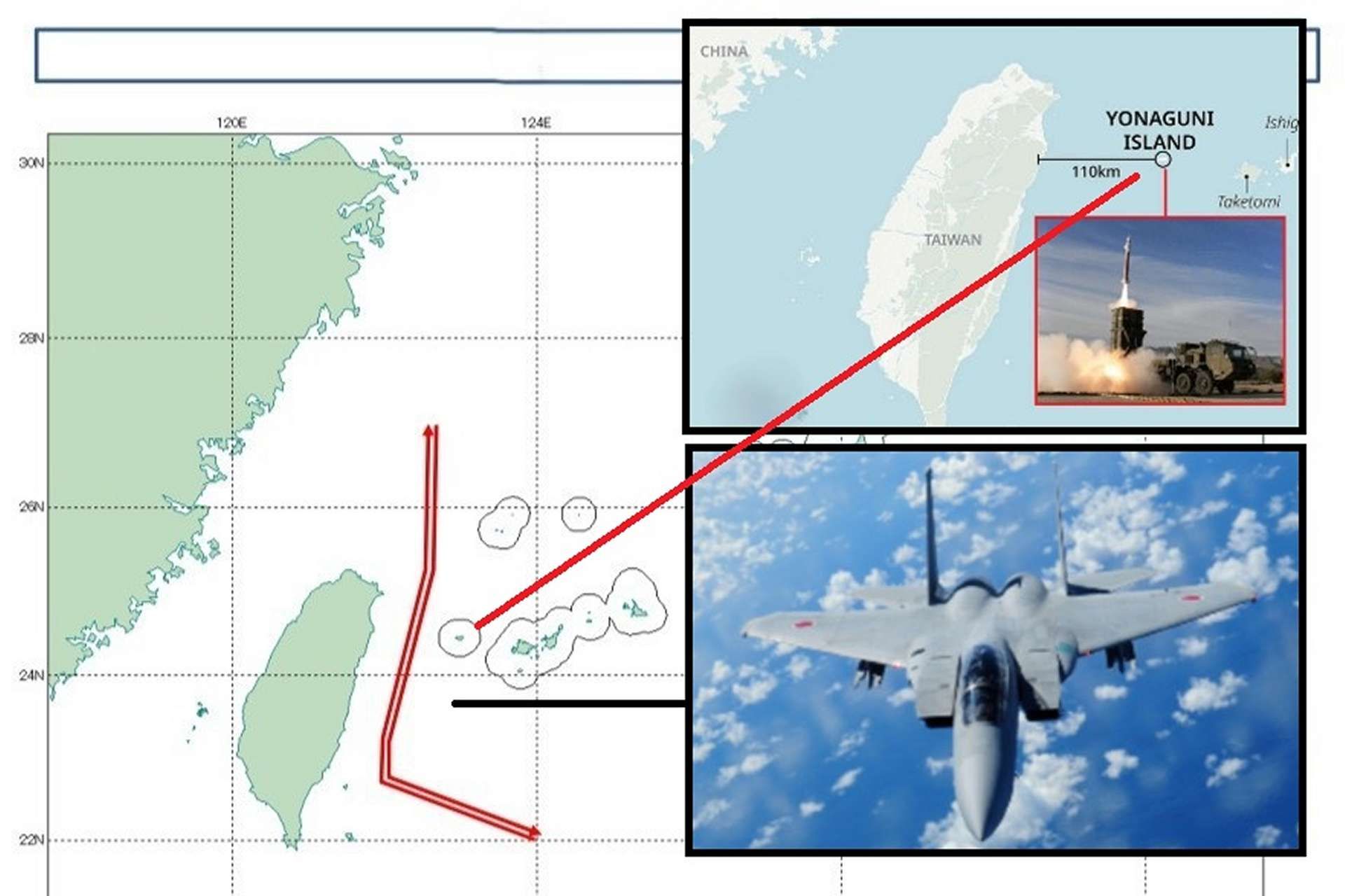 Japan has scrambled fighter jets after a Chinese surveillance drone transited the airspace between Taiwan and Japan’s strategically vital Yonaguni Island, underscoring rising tensions and Tokyo’s efforts to reinforce air defense in the southwest (Picture Source: Japanese MoD /  Bloomberg  / Wikimedia)