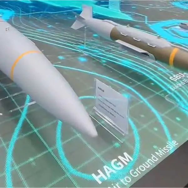 The newly unveiled HAGM hypersonic air-to-ground missile on display at ADEX 2025, marking South Korea’s entry into the elite class of nations developing next-generation hypersonic strike weapons.
