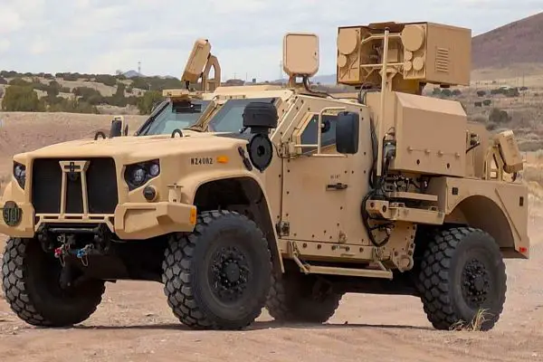 The U.S. Army has taken delivery of its first JLTV-mounted LOCUST high-energy laser systems, marking a shift toward mobile, vehicle-based counter-drone defense for frontline units (Picture Source: AeroVironment)