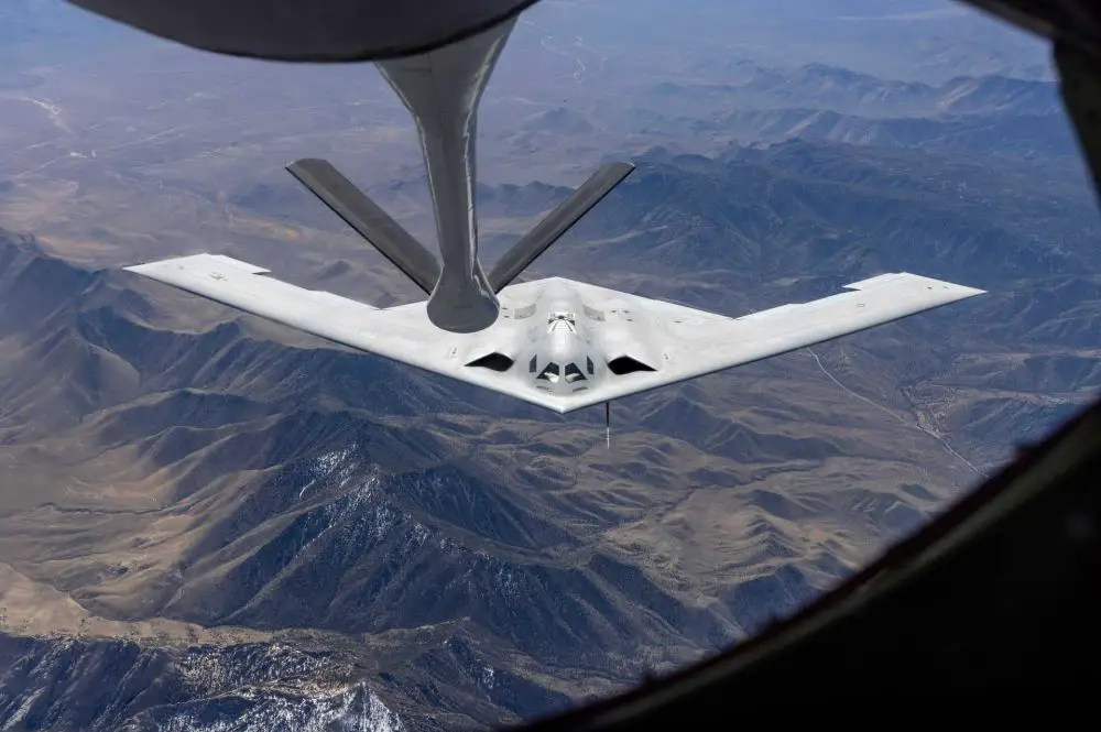 The completion by the B-21 of a 180-day test campaign in only 73 days suggests the bomber is encountering fewer software, integration, and maintenance problems than most previous U.S. stealth aircraft programs, allowing a faster operational deployment. (Picture source: US Air Force)