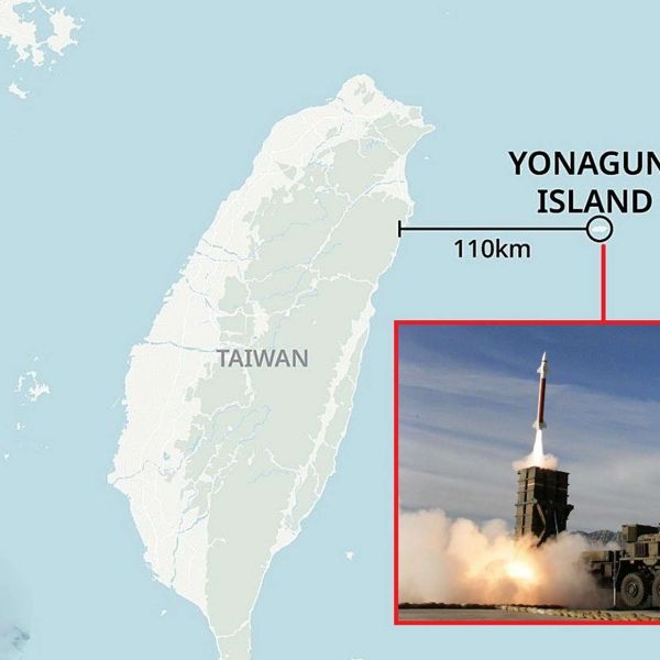 Japan is moving ahead with plans to station a medium-range surface-to-air missile system on Yonaguni, tightening air defense near Taiwan and signaling closer security alignment with the United States (Picture Source: Bloomberg / Japanese MoD )