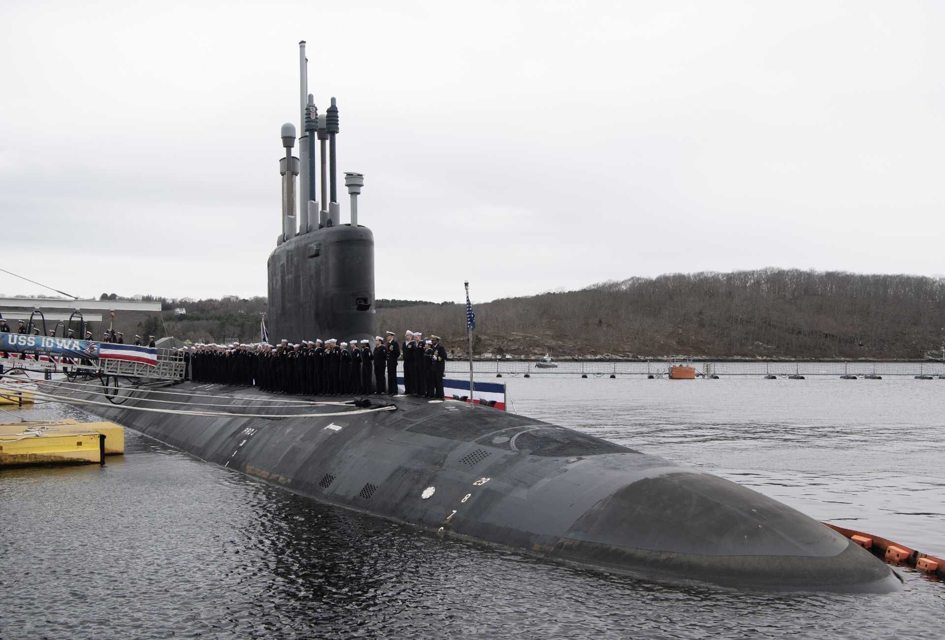 USS Iowa (SSN 797), a Virginia-class submarine, as the US Navy expands mass production to boost fleet readiness
