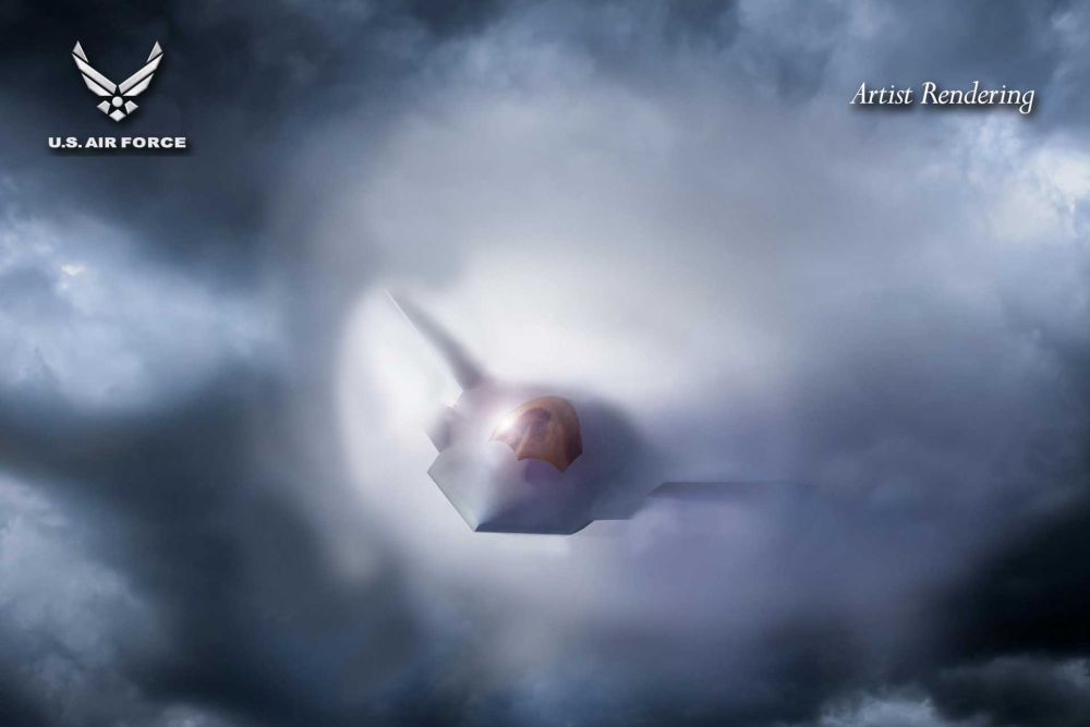 Artist rendering of the U.S. Air Force’s future F-47 sixth-generation fighter, the centerpiece of the Pentagon’s Next Generation Air Dominance program designed to strengthen air superiority, penetrate contested airspace, and support future combat operations against advanced peer threats in the Indo-Pacific region.