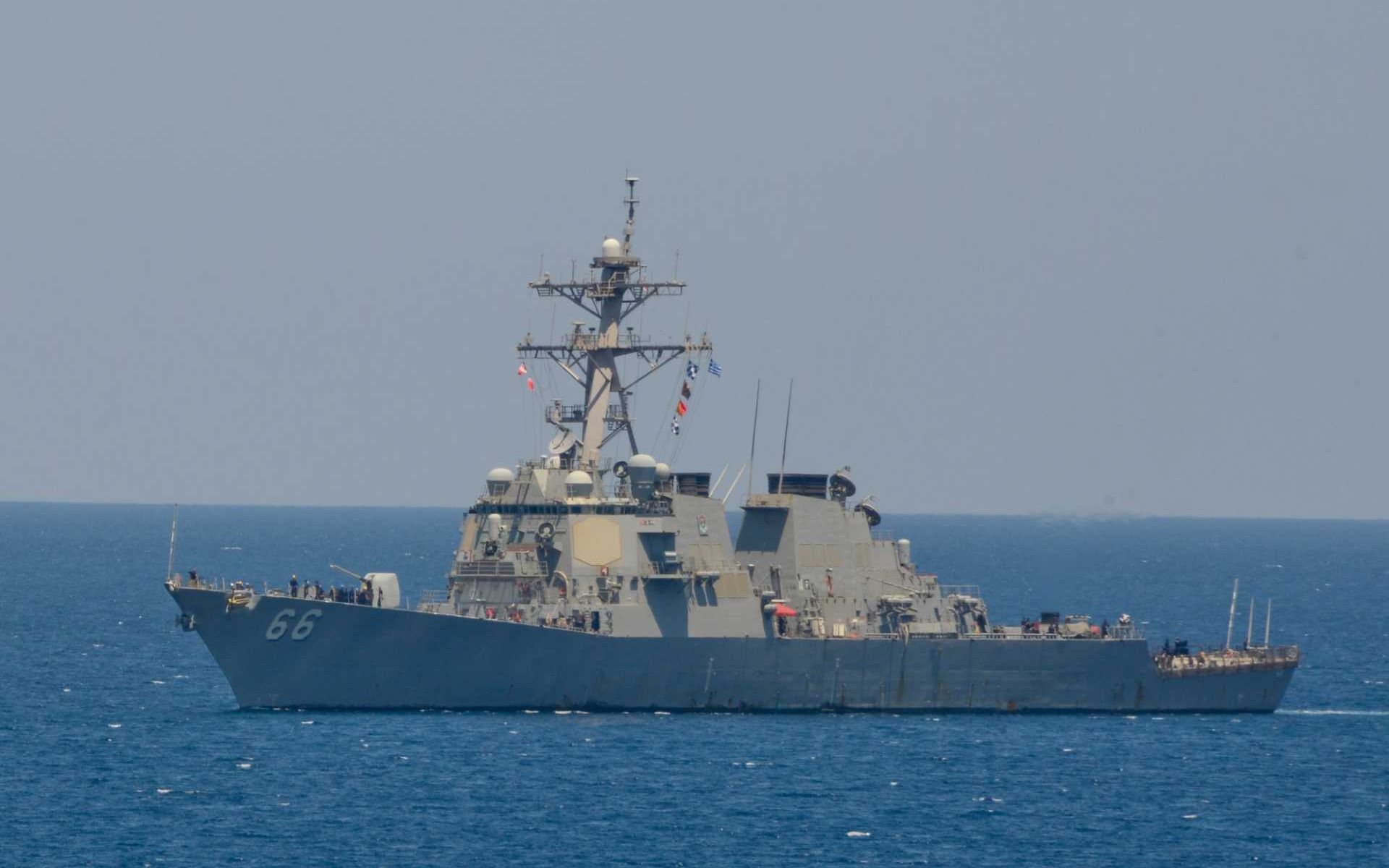 U.S. Navy USS Gonzalez (DDG 66), an Arleigh Burke-class guided-missile destroyer, departs Naval Station Norfolk on March 16, 2026, to begin a scheduled deployment supporting U.S. 2nd Fleet operations, reinforcing multi-domain maritime combat capabilities across the Atlantic.