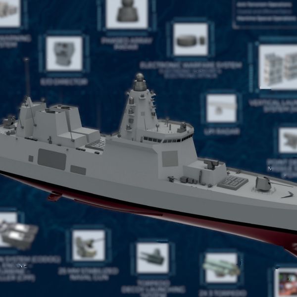 Türkiye has begun construction of its first TF-2000 air defense destroyer at Istanbul Naval Shipyard, marking a concrete step in its Steel Dome plan to field an indigenous, layered naval air and missile defense shield (Picture Source: ASFAT)