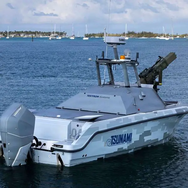 Textron Systems’ TSUNAMI 25 uncrewed surface vessel will support U.S. Navy Fourth Fleet and SOUTHCOM trials in Key West, combining high-speed maritime surveillance, autonomous interdiction support, and potential precision armament for counter-drug and littoral security missions (Picture source: U.S. DoW).