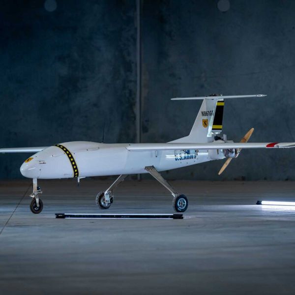 Griffon Aerospace Outlaw G2E unmanned aerial target system. The U.S. Department of Defense recently awarded Griffon Aerospace a $67.9 million contract for procurement of the new Outlaw Gen 3 system in support of Operation Epic Fury. No official image of the Outlaw Gen 3 has yet been released. (Picture source: Griffon Aerospace)