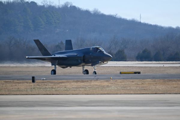 The Finnish Air Force’s first F-35A Lightning II arrived at Ebbing Air National Guard Base in Fort Smith, Arkansas, on January 20, 2026.