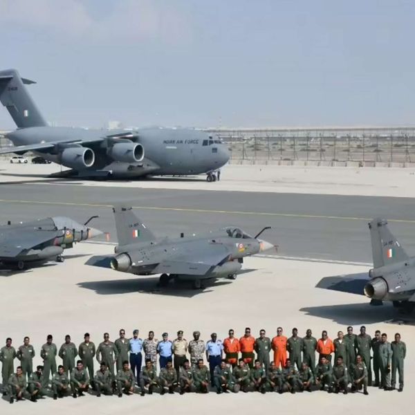 India may showcase the LCA Tejas, BrahMos missile and a full spectrum of indigenous combat systems at Dubai Airshow 2025, using the Gulf’s premier aerospace stage to push new defence exports and deepen strategic ties with the UAE (Picture source: Indian Air Force).