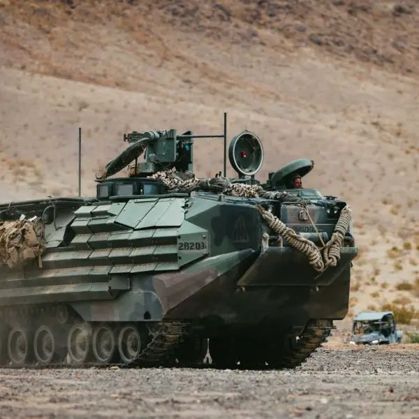 The Assault Amphibious Vehicles (AAVs) being transferred are expected to belong to the RAM/RS modernization standard, the most advanced rebuild configuration currently applied to the AAV since its introduction in 1972. (Picture source: USMC)
