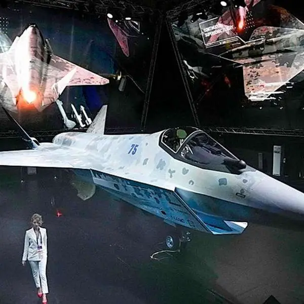 Russia is determined to push the Su-75 Checkmate beyond the mock-up stage toward a flight-worthy prototype supported by structured bench testing and engine trials (Picture Source: Russian Social Media)