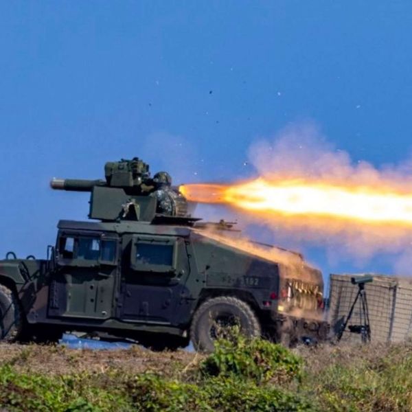 Taiwan tested U.S.-made TOW and Javelin missiles against maritime targets during a major live-fire exercise to strengthen its layered coastal defense strategy against potential amphibious assaults (Picture Source: Taiwanese Military News Agency)