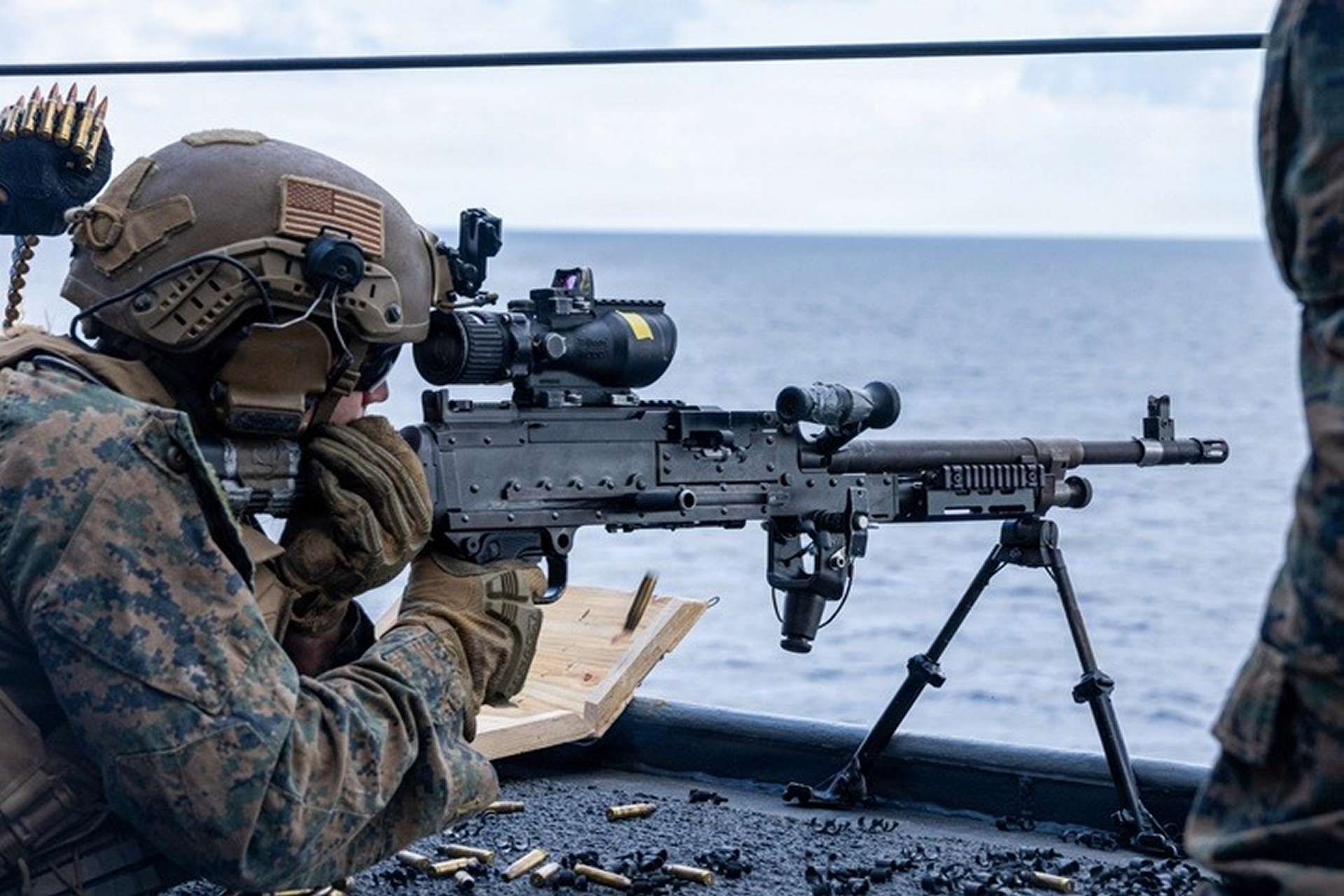 FN America’s $9.9 million M240B contract will sustain a proven 7.62 mm medium machine gun capability for U.S. Army and Navy forces, reinforcing long-range suppressive fire, battlefield endurance, and small-unit overmatch (Picture source: U.S. DoW).