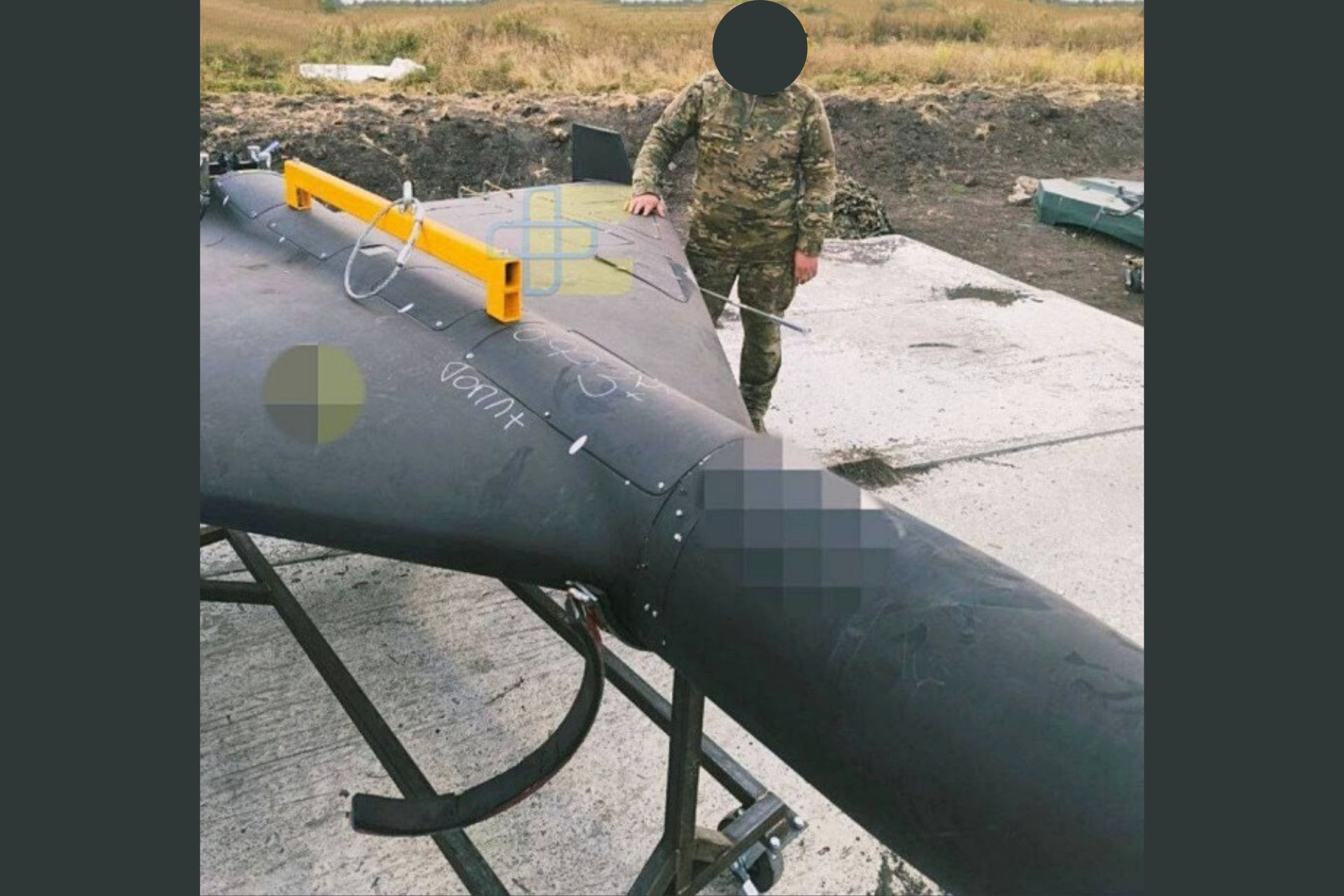 View Of Shahed Drone Launch Positions In Russia Highlights Strike 