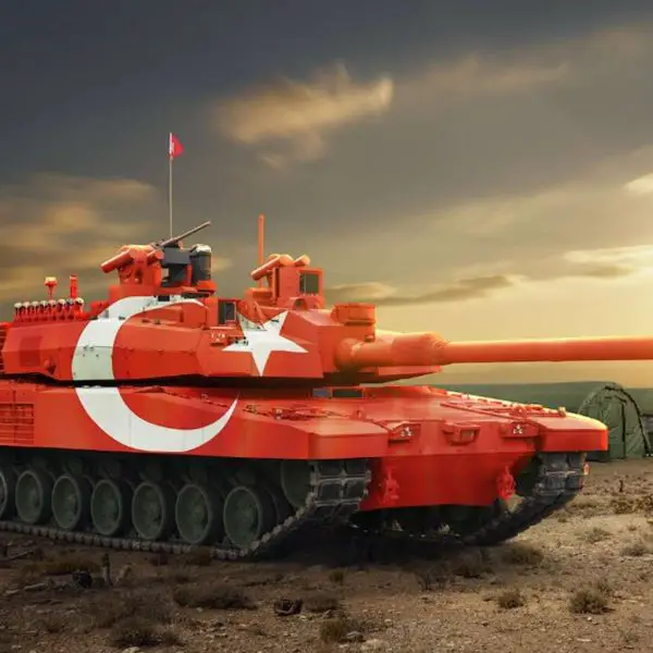 The Altay main battle tank combines a 120 mm L55 smoothbore gun, advanced Aselsan fire control and Akkor active protection systems, and modular Roketsan armor, delivering high mobility, superior firepower, and 360-degree defense for modern battlefield conditions (Picture source: BMC).