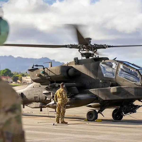 The Apache helicopter is a twin-engine, tandem-seat attack aircraft known for its sharp, angular frame, heavy weapon pylons, and the steady, throaty rotor beat that signals its combat-focused design (Picture Source: U.S. Army)