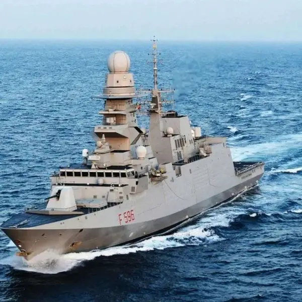 Italian Navy FREMM frigate Federico Martinengo deploys toward Cyprus to strengthen air and maritime defense against possible drone threats linked to the regional crisis (Picture source: Italian Navy).