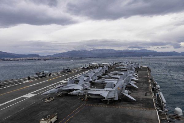U.S. Navy USS Gerald R. Ford (CVN 78), the world’s largest aircraft carrier, departs Split, Croatia, on April 2, 2026, during a scheduled deployment in the U.S. 6th Fleet area of operations to enhance warfighting readiness and support U.S., allied, and partner interests across Europe and Africa.