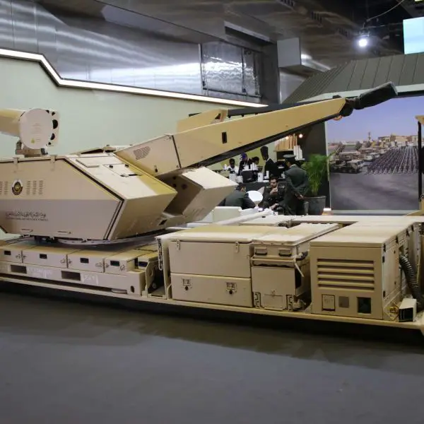 Rheinmetall Oerlikon Skynex air-defense system combining networked sensors, Skymaster C2, and a 35 mm gun with AHEAD ammunition to counter drones, missiles, and rockets at close range (Picture source: Army Recognition Group).