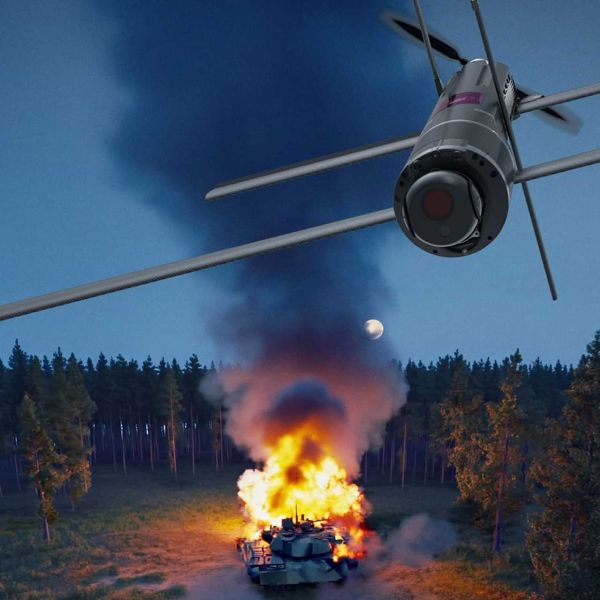 The U.S. need for the loitering munitions stemmed from lessons of the Russia–Ukraine war; current infantry brigade combat teams lacked organic anti‑tank weapons while both sides in Ukraine were exploiting kamikaze drones. (Picture source: AeroVironment)