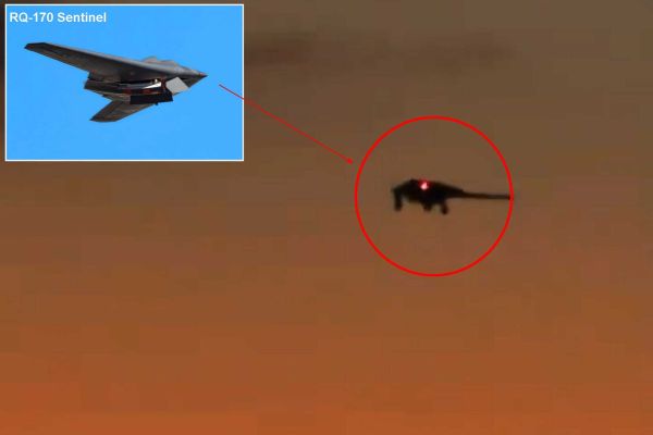 A rare sighting of the U.S. Air Force RQ-170 Sentinel stealth drone returning to Puerto Rico on the morning of January 4, 2026, following reported ISR support for overnight U.S. strikes and special operations in Venezuela.