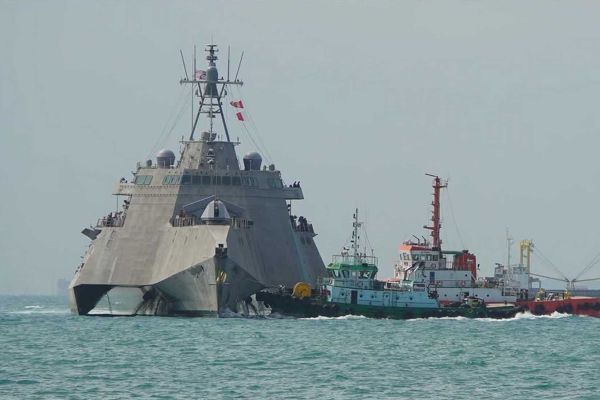 Since entering service in October 2019, the USS Cincinnati conducted operations around Hawaii and Guam, transits and activities in the South China Sea, and port visits and exercises with countries such as Singapore, Malaysia, the Philippines, Timor-Leste, Brunei, and Indonesia. (Picture source: Kodaeral IV)