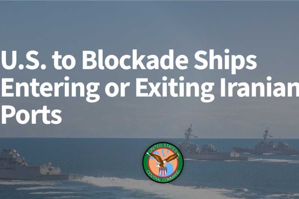 U.S. Navy warships patrol near the Strait of Hormuz as CENTCOM prepares to enforce a full maritime blockade on Iranian ports starting April 13, 2026, at 10:00 a.m. ET, highlighting rising tensions and the growing role of naval power and anti-ship missile threats in the Gulf region.