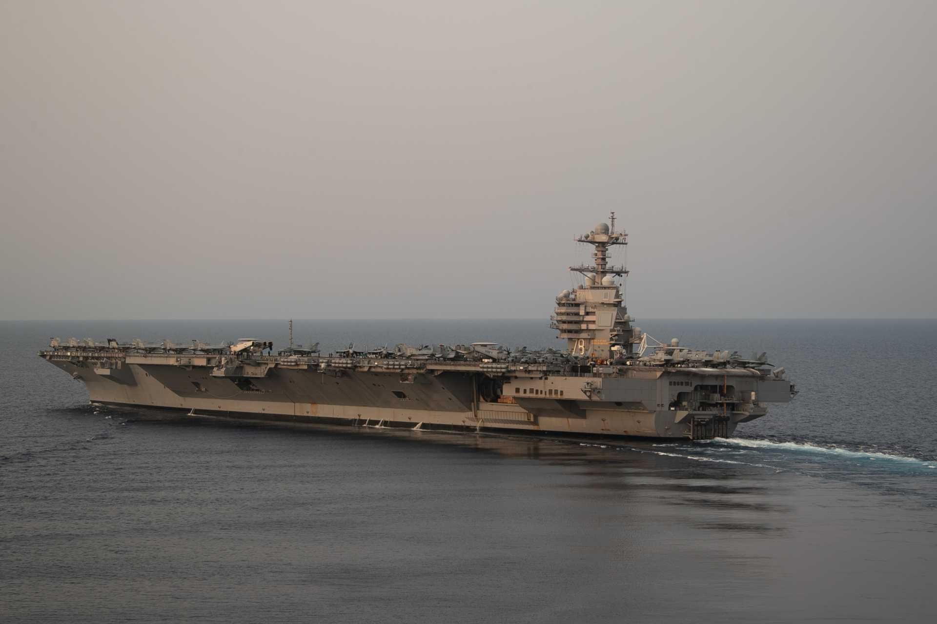 The Overmatch Brief simulations indicate that, once the protective bubble is weakened, the Ford itself becomes increasingly exposed to precision strikes that can damage the flight deck, critical sensors, or propulsion systems, even if the ship is not sunk outright. (Picture source: US Navy)